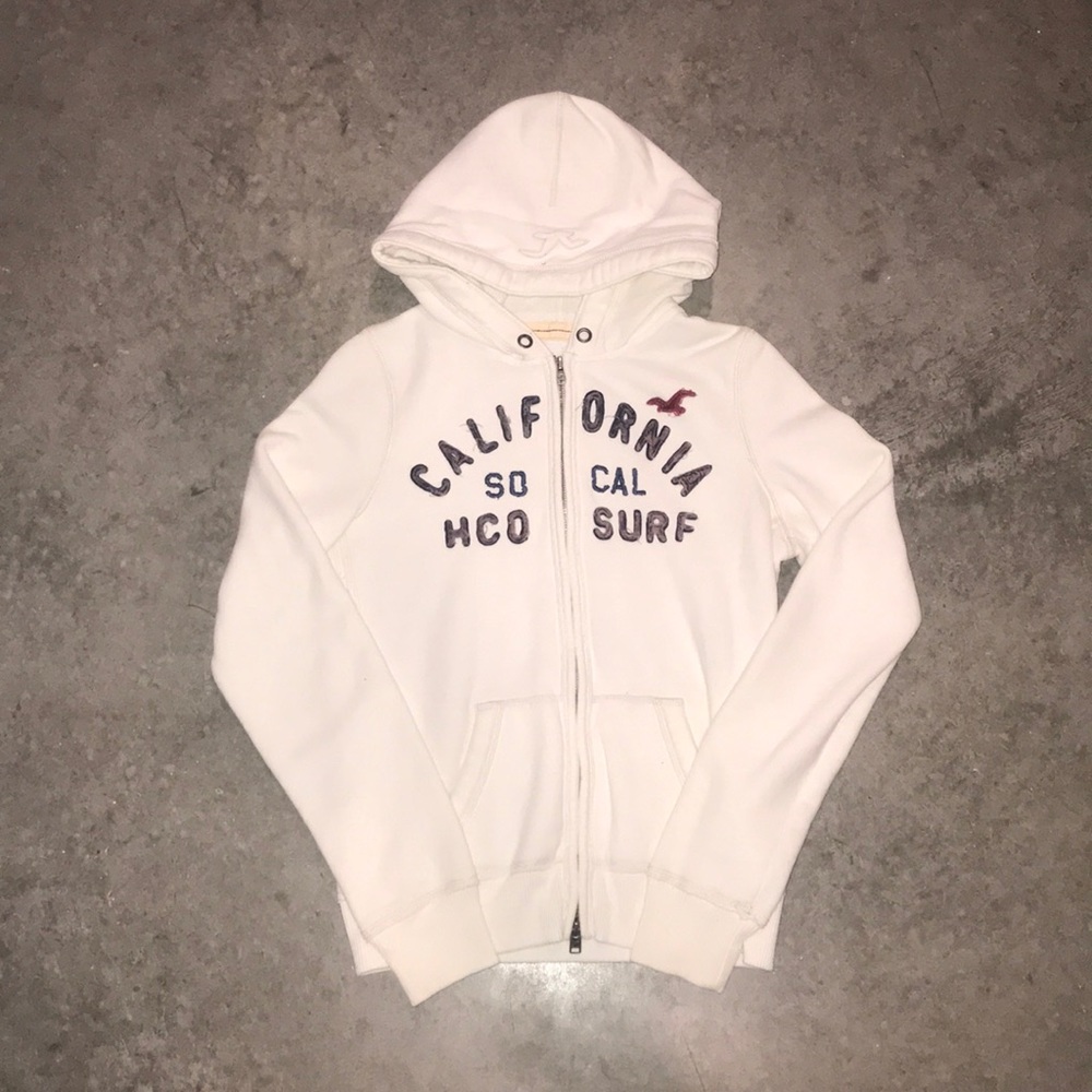 White Hollister Sweatshirt